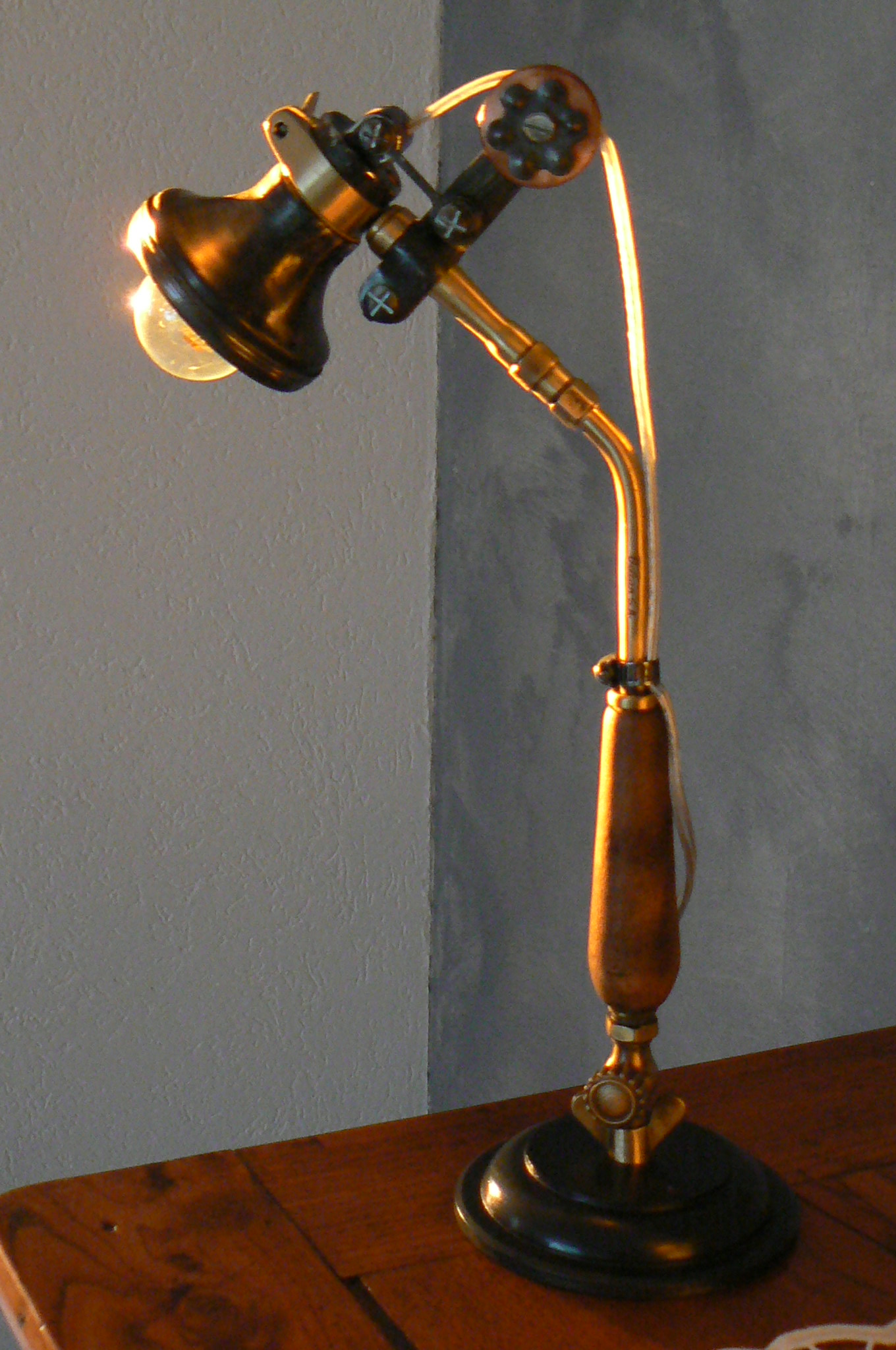 Lampe Machine à coudre - Vendue - De fer et d'âme